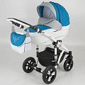 Детская коляска Bebe-mobile Toscana Ecco 2 в 1, эко-кожа (12z
						
					) — Фото