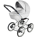 Детская коляска BeBe-Mobile Santana Ecco 2 в 1, ткань+эко-кожа (768s
						
					) — Фото