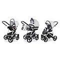 Детская коляска Esspero Newborn Lux 3 в 1, шасси Grey (Light Check
						
					) — Фото