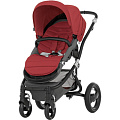 Детская прогулочная коляска Britax Affinity, черное шасси (Chilli Pepper
						
					) — Фото