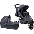 Детская коляска Valco Baby Matrix Plus 2 в 1 (Dart Grey
						
					) — Фото