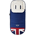 Демисезонный конверт Easywalker footmuff в коляску Mini (union jack) — Фото