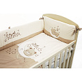Сменный комплект белья Funnababy Dreams Фаннабэби Дримс в кроватку, 3 предмета (120x60) — Фото