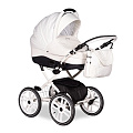 Детская коляска Indigo 17 S Plus 2 в 1, эко-кожа, колеса 14'' (09S
						
					) — Фото