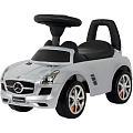 Каталка-автомобиль RT Mercedes-Benz с музыкой арт. 332Р (серебро металлик) — Фото