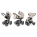 Детская коляска Esspero Newborn Lux 3 в 1, шасси Beige (Khaki Beige
						
					) — Фото