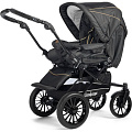 Детская прогулочная коляска Emmaljunga Super Nitro (21403 Denim Black
						
					) — Фото