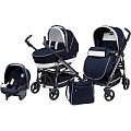 Детская коляска Peg-Perego Swich Four Completo & Modular 3 в 1 (Luna
						
					) — Фото