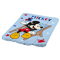 Пеленальный  матрас ОКТ Disney Дисней 70x50 (1956/659 (8494) MICKEY MOUSE голубой) — Фото