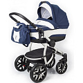 Коляска для новорожденных Esspero Discovery шасси Black (Navy Lux
						
					) — Фото