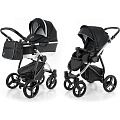 Детская коляска Esspero Newborn Lux 2016 2 в 1, шасси Chrome (Dark
						
					) — Фото