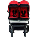 Детская коляска для двойни Mountain Buggy Duet 2 в 1 (chilli
						
					) — Фото