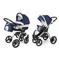 Детская коляска Esspero I-Nova 2 в 1, шасси Beige (Navy Grey
						
					) — Фото