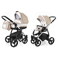 Детская коляска Esspero Newborn Lux 2 в 1, шасси Chrome (Khaki Lux
						
					) — Фото