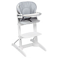 Стульчик детский для кормления Bebe Confort Woodline деревянный (Lifestyle Grey
						
					) — Фото