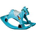 Детская качалка-лошадка Marian-Plast 337 (Голубой) — Фото