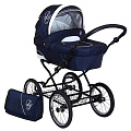 Детская коляска Malycar Tessa 3 в 1 (Blue
						
					) — Фото