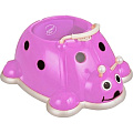 Ходунки с музыкой Pilsan Love Bug Baby Walker Божья Коровка, 07-499 (розовый) — Фото