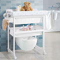 Детский пеленальный комод с ванночкой Micuna B-1158 plus (White/Beige Bears&Hearts
						
					) — Фото