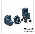 Коляска CHICCO 3 в 1 Trio Enjoy Fun (Sapphire
						
					) — Фото