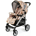 Детская прогулочная коляска Esspero X-Drive Flowers (Brown
						
					) — Фото