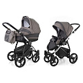 Детская коляска Esspero Newborn Lux 2 в 1, шасси Chrome (Carbon
						
					) — Фото