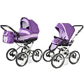 Детская коляска Esspero Classic 2 в 1, шасси Grey (Iris
						
					) — Фото