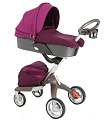 Детская коляска Stokke Dsland 2 в 1 (Purple
						
					) — Фото