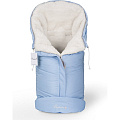 Конверт в детскую коляску Esspero Sleeping Bag White 100% шерсть (Blue Mountain
						
					) — Фото