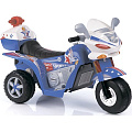 Электромобиль-мотоцикл Geoby Happy Dino LW634 (Синий
						
					) — Фото