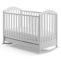 Детская кроватка Baby Italia Euro качалка (Белый) — Фото