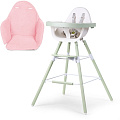 Подушка для сиденья к стульчику для кормления Childhome Evolu (Old Pink) — Фото