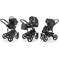 Детская коляска Esspero Magic Alu 3 в 1, шасси Black (Dark
						
					) — Фото
