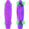 Скейтборд RT Y-Scoo Fishskateboard 22" с сумкой арт. 401, 56,6х15 (purple-green) — Фото