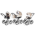 Детская коляска Esspero Classic 3 в 1, шасси White (Khaki Lux
						
					) — Фото