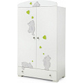 Шкаф Erbesi Cucu Colour (White-Green) — Фото