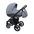 Детская коляска Roan Bass 2 в 1 (Carbon black Silver/black
						
					) — Фото