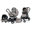 Детская коляска Peg-Perego Book S Plus Sportivo 3 в 1, шасси Jet (Mod.Beige
						
					) — Фото