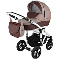 Детская коляска Bebe-mobile Toscana Ecco 2 в 1, эко-кожа (782s
						
					) — Фото