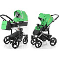 Детская коляска Esspero Magic Alu 2 в 1, шасси Chrome (Green
						
					) — Фото