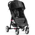 Детская прогулочная коляска Baby Jogger City Mini Single 4Wheel (Black/Gray
						
					) — Фото
