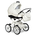 Детская коляска Indigo 17 S Plus 2 в 1, эко-кожа, колеса 14'' (01S
						
					) — Фото