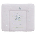 Матрац пеленальный Ceba Baby Себа Беби 70*85 см мягкий на комод (Zebra Grey W-134-002-260
						
					) — Фото