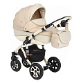 Детская коляска Adamex Gloria Eco 2 в 1, эко-кожа+ткань (741S
						
					) — Фото