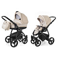 Детская коляска Esspero Newborn Lux 2 в 1, шасси Black (Khaki Beige
						
					) — Фото