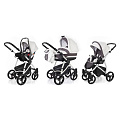 Детская коляска Esspero Newborn Lux 3 в 1, шасси Grey (Grey
						
					) — Фото