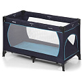 Манеж-кровать Hauck Dream'n Play Plus Хаук Дримн Плей Плюс (Navy/Aqua
						
					) — Фото