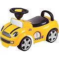 Каталка-машинка Sweet Baby Viaggiare с музыкой (yellow) — Фото