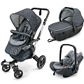 Детская коляска Concord Neo TS Sleeper+Air 3 в 1 (Graphite Grey
						
					) — Фото