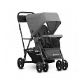 Детская прогулочная коляска для погодок Joovy Caboose Ultralight (Graphite серый
						
					) — Фото